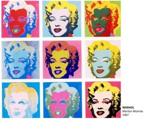 WARHOL
Marilyn Monroe
1967
 