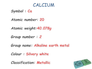 CALCIUM
 