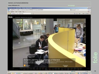 Zentral- und Hochschulbibliothek
www.zhbluzern.ch                   homepage




                                              folie
                                               30
 