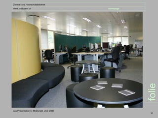 Zentral- und Hochschulbibliothek
www.zhbluzern.ch                         homepage




                                                    folie
aus Präsentation A. McDonald, LAG 2006
                                                     31
 