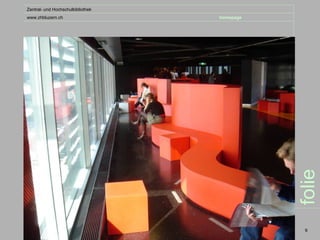 Zentral- und Hochschulbibliothek
www.zhbluzern.ch                   homepage




                                              folie
                                               9
 