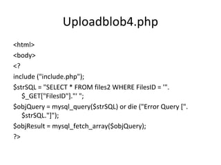 PHP up file | PPT