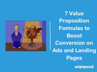 7 Value
Proposition
Formulas to
Boost
Conversion on
Ads and Landing
Pages

 