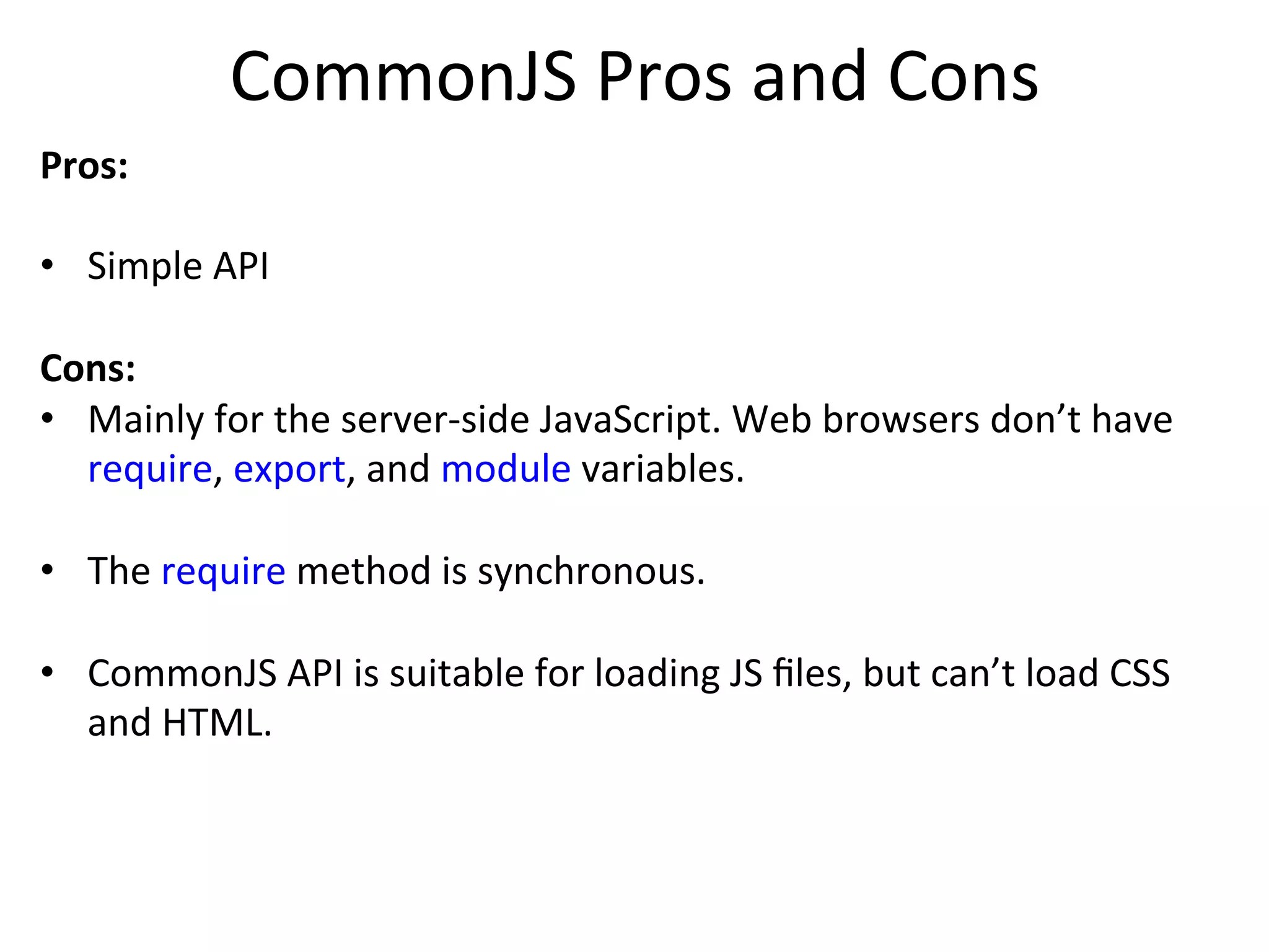 Save	
  The	
  Child	
  Modularized	
  With	
  RequireJS	
  
Lis?ng	
  modules	
  in	
  conﬁg.js	
  
 