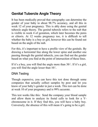 7 Ways To Find Out Gender Of Baby From An Early Sonogram Pdf 7 Ways To Find Out Gender Of Baby From An Early Sonogram Pdf