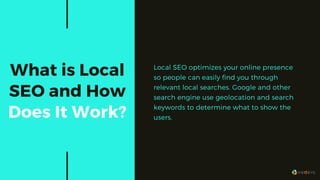 7 Ways to Improve Your Local SEO Right Now | PDF
