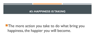 7 ways to increase your happiness | PPT