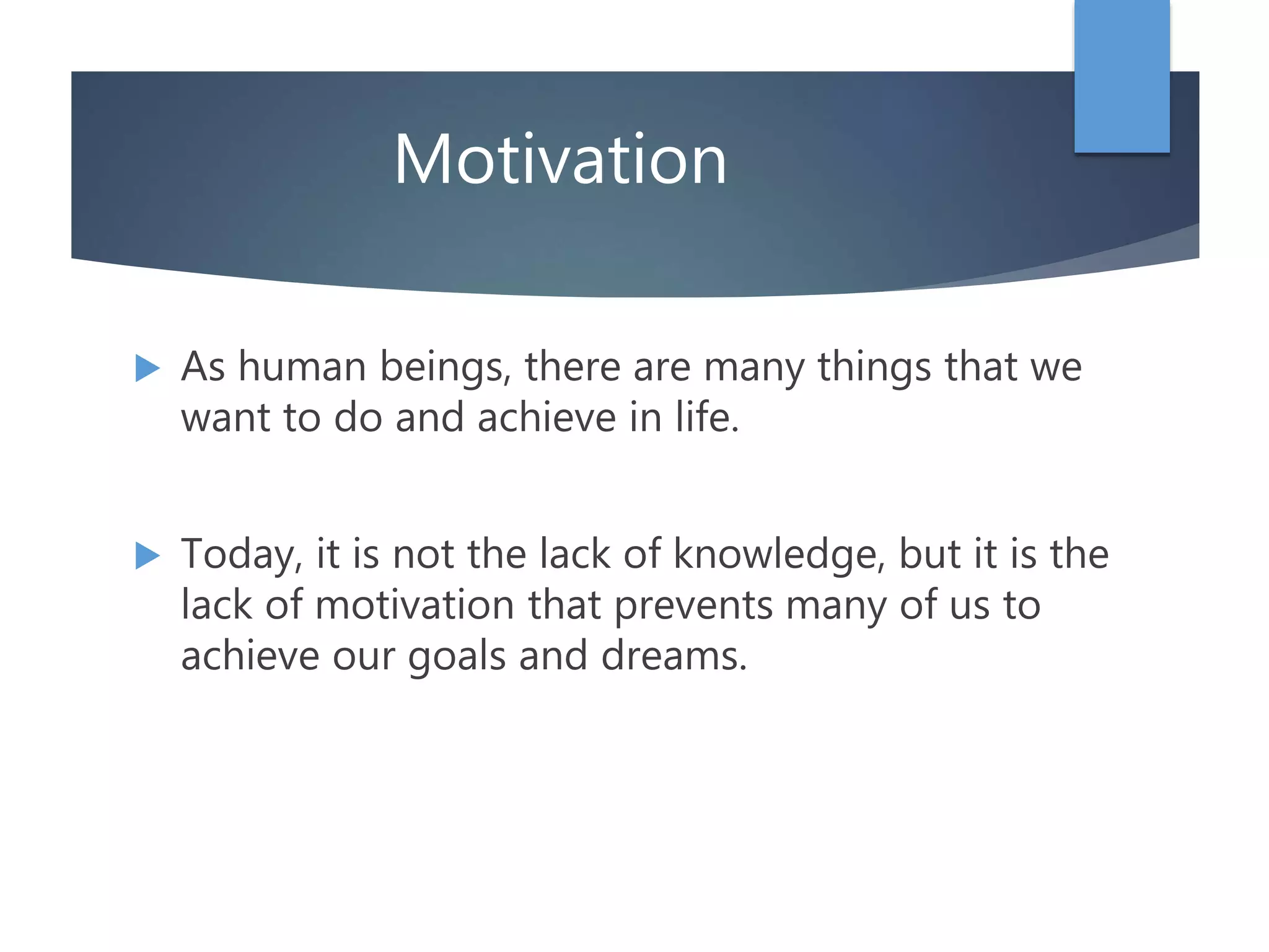7 ways to motivate yourself in life | PPT