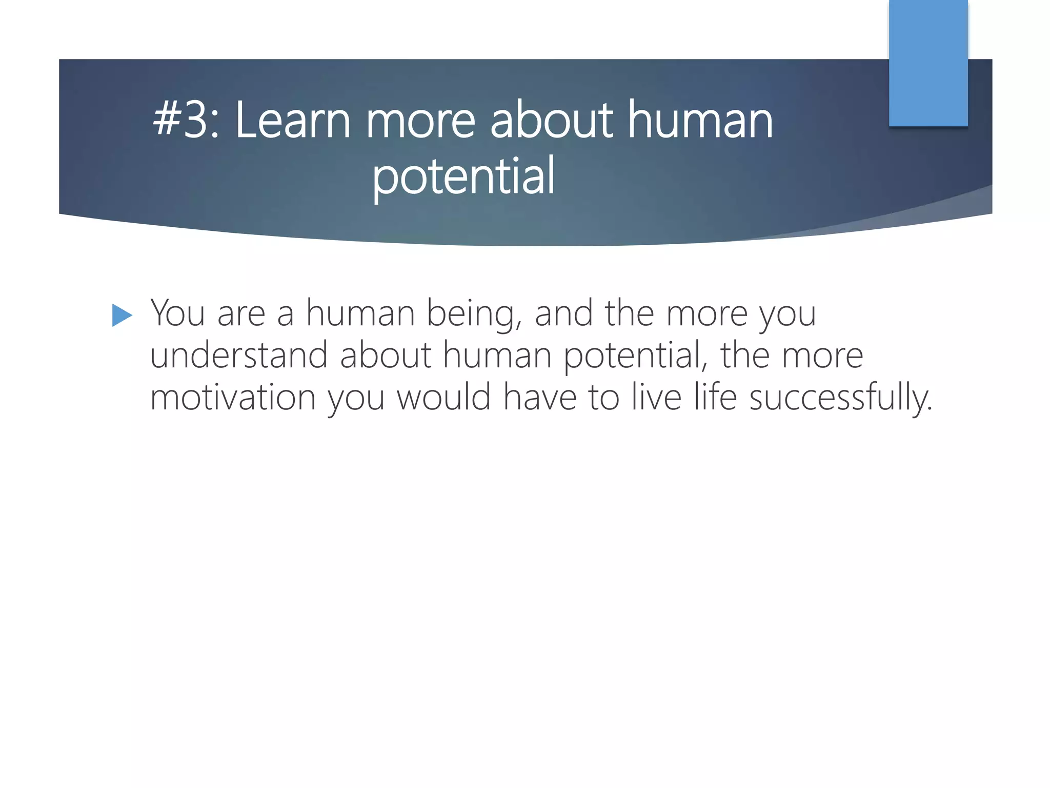 7 ways to motivate yourself in life | PPT