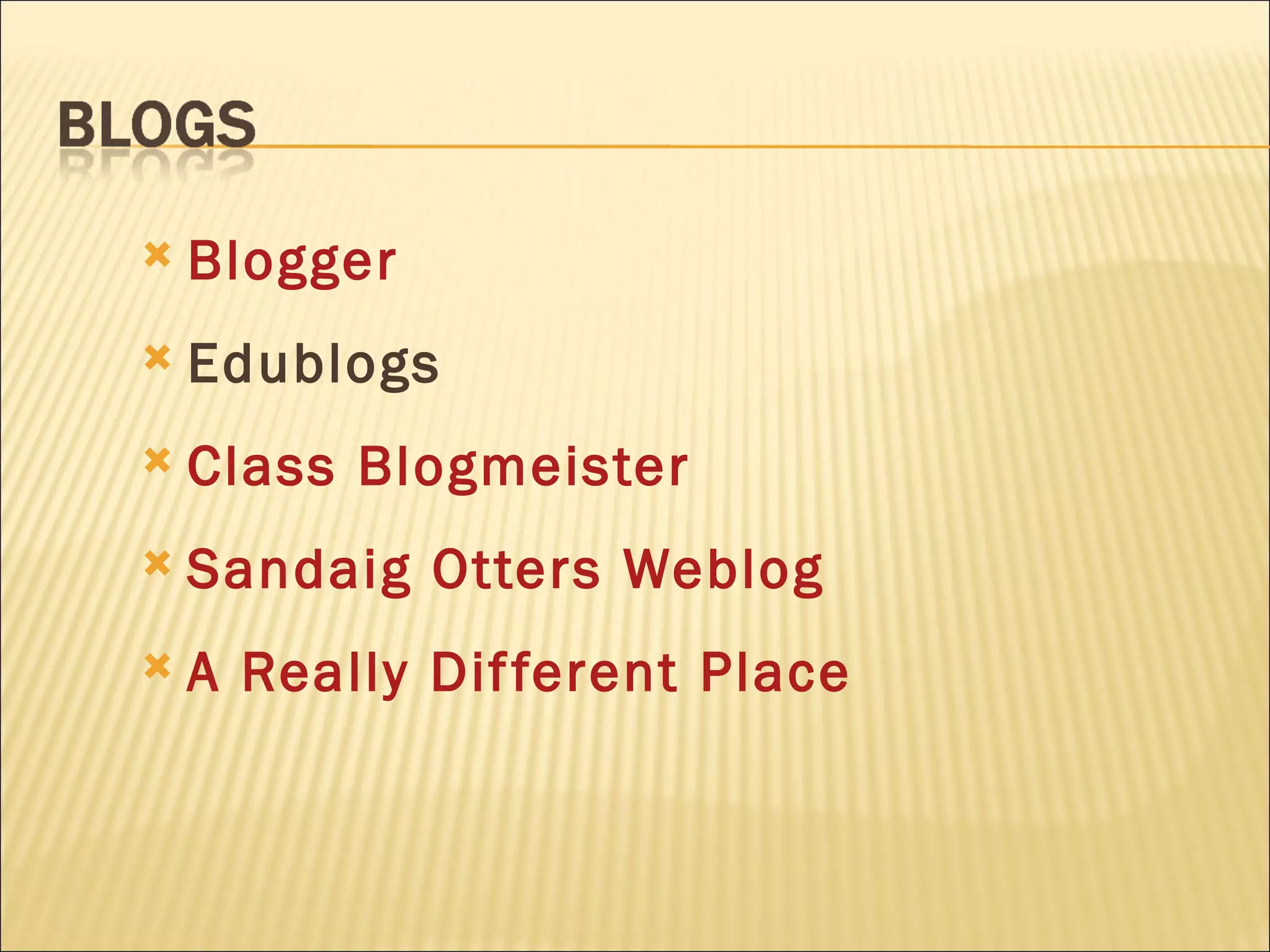 Blogger Edublogs Class Blogmeister Sandaig Otters Weblog A Really Different Place