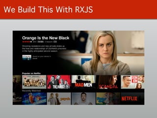 We Build This With RXJS
 