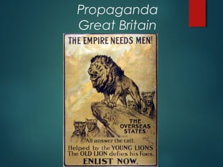 Propaganda
Great Britain
 