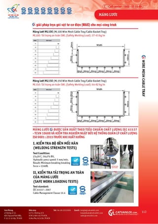 Cable Ladder - Cable Tray & Wire Mesh Trays