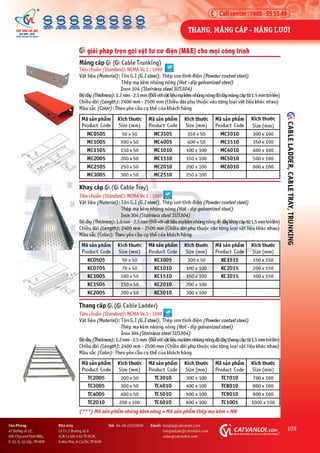 Cable Ladder - Cable Tray & Wire Mesh Trays