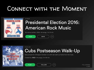 Connect with the Moment
 