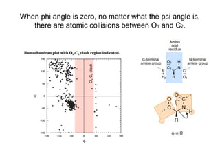 When phi angle is zero, no matter what the psi angle is,
there are atomic collisions between O1 and C2.
 