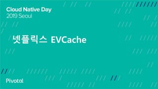 넷플릭스 EVCache
 