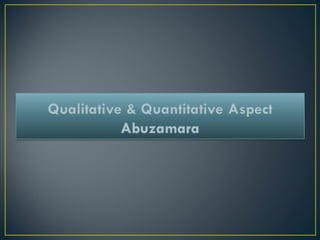 Common data collection methodsCommon data collection methods
of Qualitative and Quantitativeof Qualitative and Quantitativ...