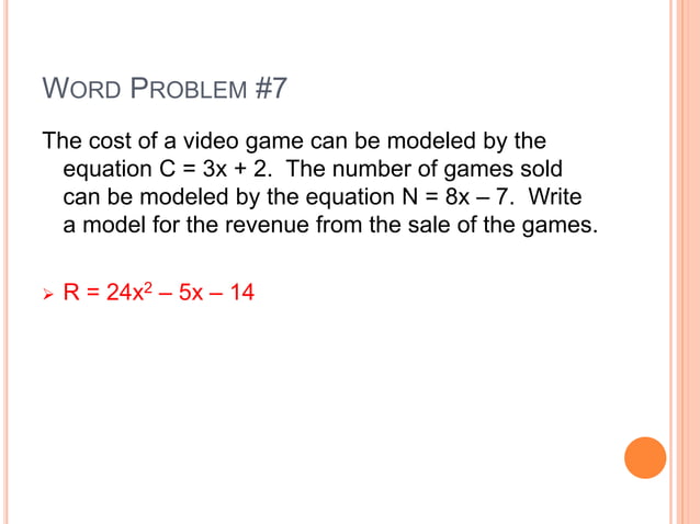 8-1---8-4-polynomial-word-problems.pptx | Physics | Science