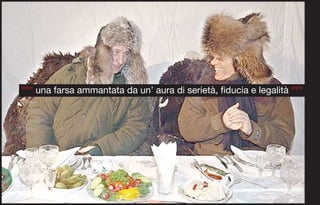 °°° una farsa ammantata da un’ aura di serietà, fiducia e legalità °°°
 