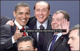 °°° gli elettori devono identificarsi in me: °°°
 