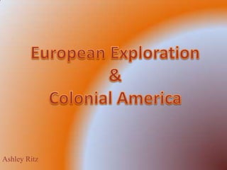 European Exploration & Colonial America Ashley Ritz 