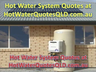 hot water systems prices