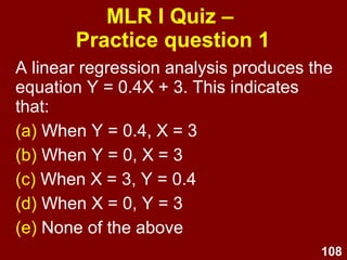 108
Practice quiz
 