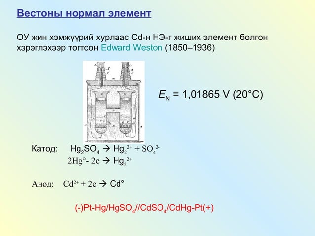 цахилгаан хими 8