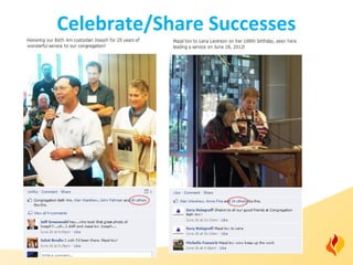 Celebrate/Share Successes
 