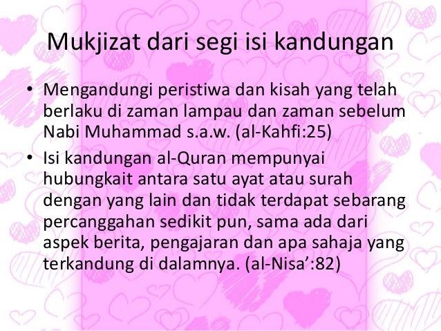 8.8.2012 kemukjizatan al-quran