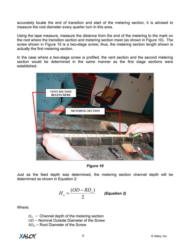 Screw and Barrel Inspection | PDF | Physics | Science