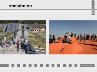 Stadtumbau /
Stadterneuerung

:metabolon

Gdansk, 22 Nov 2013

 