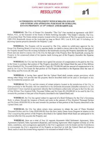 Ocean City Council agenda Aug. 14, 2014