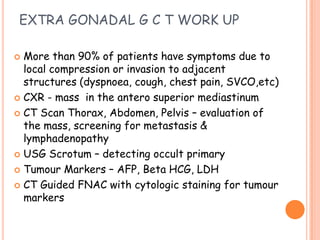 mediastinal tumors   investigations Slide 41