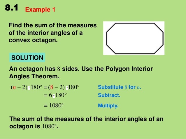 8 1 Find Angle Measures In Polygons