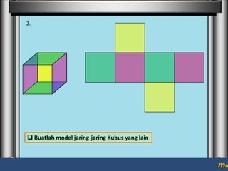 2.

 Buatlah model jaring-jaring Kubus yang lain

ma

 