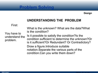 8.1 alogorithm & prolem solving | PPT