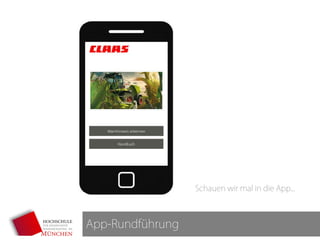 App-Rundführung
Schauen wir mal in die App...
 