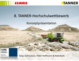 8. TANNER-Hochschulwettbewerb | Beitrag Team Bark (HS Merseburg)