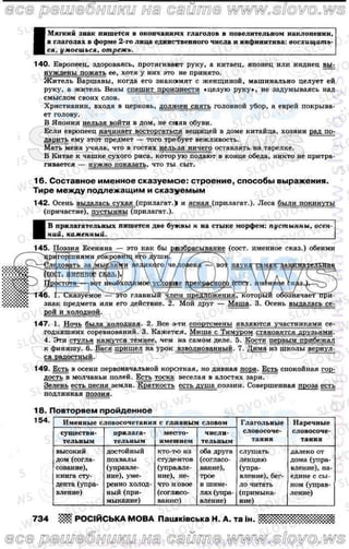 Русский Язык, 8 Класс Н.А. Пашковская, Г.О. Михайловская, С.О.