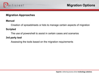 Best Practices for a Successful SharePoint Migration or Upgrade to the ...