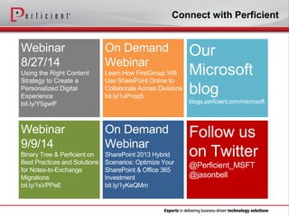 Best Practices for a Successful SharePoint Migration or Upgrade to the ...