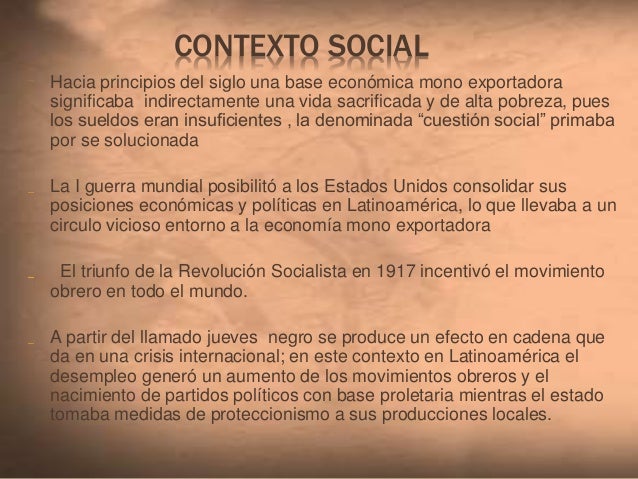 América Latina entre 1900 y 1960