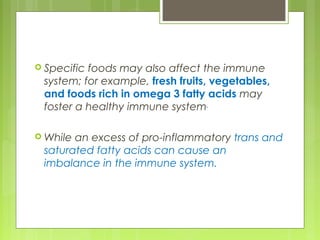 8. nutrition and immunity | PPT