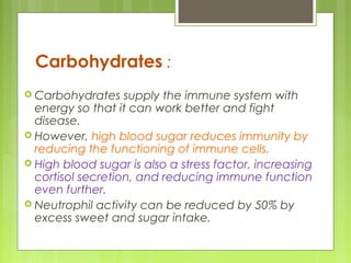 8. nutrition and immunity | PPT