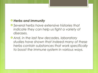 8. nutrition and immunity | PPT