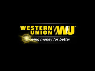 1 
Western Union at a Glance 
200 countries and territories 
500,000+ Agent locations 
100,000+ ATMs 
242 million C2C transactions 
459 million business payments completed 
100,000 B2B customers 
75 languages for customer interactions 
On average, 
29 transactions per second 
 