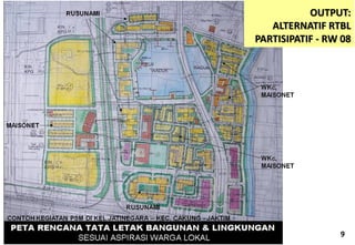 OUTPUT: ALTERNATIF RTBL PARTISIPATIF - RW 08 
9  