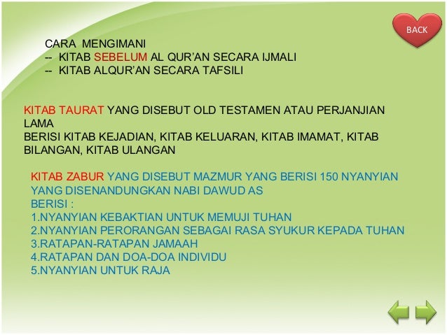 8 Iman Kepadakitab Kitaballah